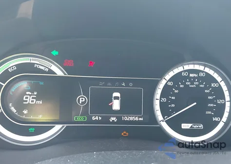 2018 Kia Niro Lx из США, поврежденный, VIN KNDCB3LC0J5118780